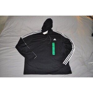 Adidas Aeroready BLACK OG Classic Fitness Hoodie BRAND NEW With Tags